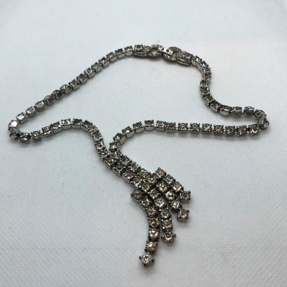 Vintage Gorgeous Rhinestones Necklace - Picture 3 of 6